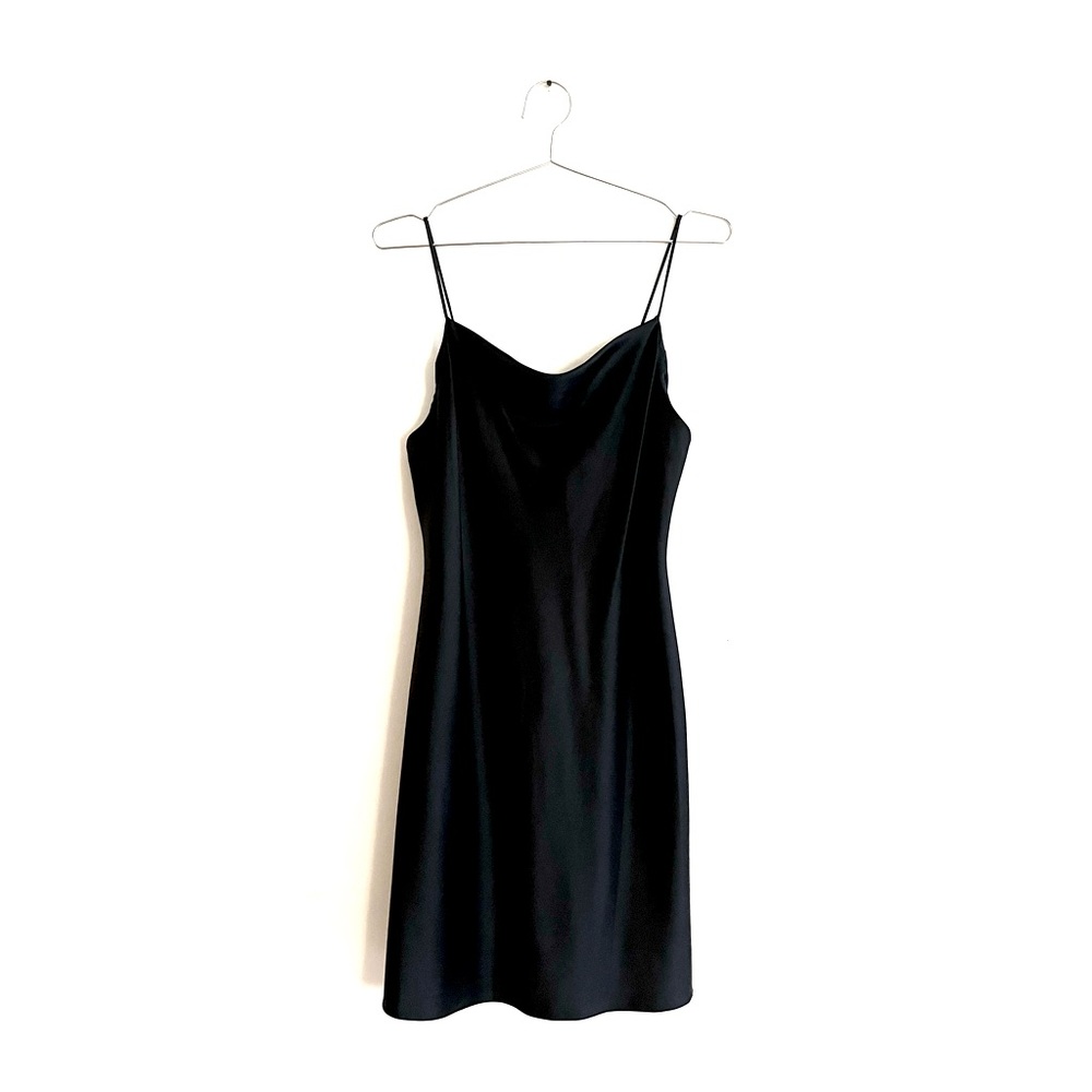 Alice+Olivia satin slip dress_size 8